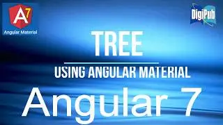 Realization of Tree function by Angular Material in Angular7