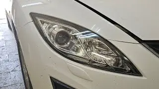 Mazda 6 GH плохо светят фары, заменили линзы нa biled