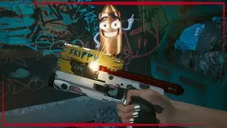 Песенка СКИППИ ● СКИППИ поёт в Cyberpunk 2077 ● 