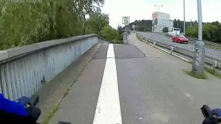 A* Cyklostezka "Povltavská",  Praha - Kralupy   ( úsek Palmovka - Zámky  )