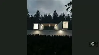 NIGHT EXTERIOR LIGHTING 3DS MAX | VRAY 6 #vray #3dsmax