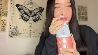 ASMR clicky close whisper ramble