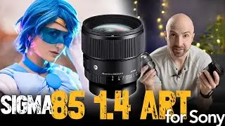 The NEW Sigma 85 Art DN for Sony e-Mount Review