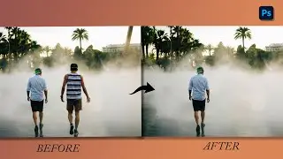 How to remove people from photo in Photoshop  | Content Aware fill | Photoshop |