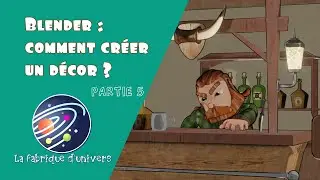 tuto Blender 3D FR n°6 : Modeling Taverne Part 5/5 #blendertutorial