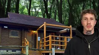 Overnight in a Japanese Country Log Cabin!