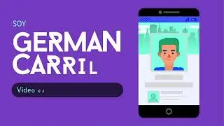 CV animado en After effects | German Carrillo