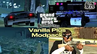 GTA SA Vanilla Plus Modpack Released - GTA SA Android 