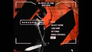 Manhunt - Menu Hidden Message/Easter Egg