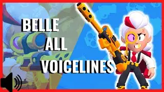 BELLE All Voicelines with Subtitles | Brawlstars