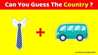 Guess The Country by Emoji || Emoji puzzles || Emoji Challenge