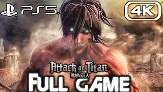 ATTACK ON TITAN PS5 Gameplay Walkthrough FULL GAME (4K 60FPS) No Commentary 02