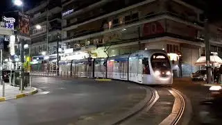 Τραμ Πειραια | Δοκημαστικός Συρμός | Στάσεις Πλατεία Δηλιγιάννη 》Δημαρχείο
