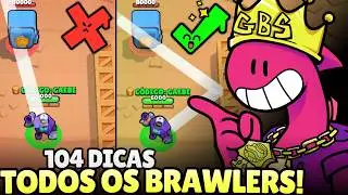 1 TIP for EVERY BRAWLER in BRAWL STARS! 104 TIPS & 104 BRAWLERS!