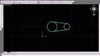 Autocad - Crtanje zajednicke spoljasnje i unutrasnje tangente na dva kruga