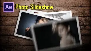 Create Photo Slideshow Thrown in After Effects