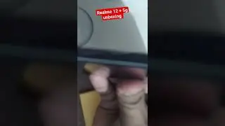 realme 12 + 5G unboxing #realme12 #realme12proplus #realme12plus #shorts #realme #unboxing #mobile