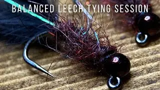 Fly Tying Session | Balanced Maroon Leech
