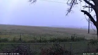 2024-08-29 Huntsville, Texas Rain