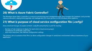 Azure Interview Questions with Answers