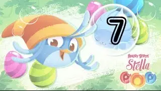 Angry Birds Stella POP!!! Level 7 walkthrough