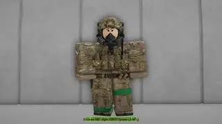 Roblox Ukrainian SBU Alpha CBRN Operator (Alter 2) (Avatar Build)