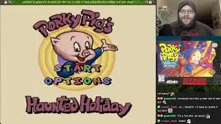 Porky Pig's Haunted Holiday (SNES) | Hugo's House of Horrors (DOS) | Twitch Stream