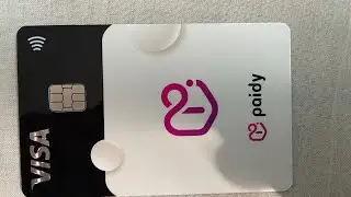 What is paidy credit Visa card 