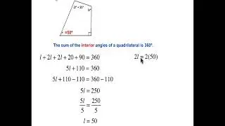 Angle properties in triangles, quadrilaterals and polygons 17