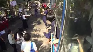 Видеозапись с камеры, которое уже взорвало телеканалы!
