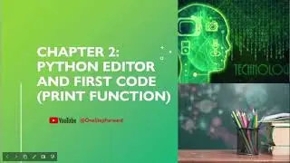 Python For Beginners- Chapter 2 (IDLE Editor and First Code)