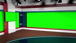 News Studio 2018 GreenScreen  # 002 | Visual Effects