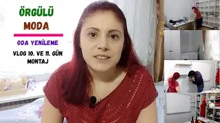 ODAMI YENİLİYORUM VLOG 7 // MONTAJ  