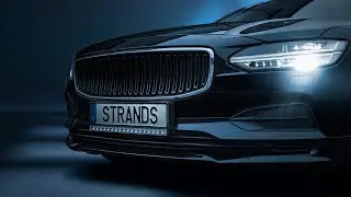 PRESENTATION MOUNTING NUUK E-LINE - VOLVO V90 - STRANDS LIGHTING DIVISION