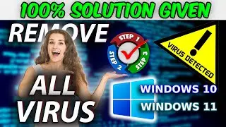 How To REMOVE All VIRUS From PC ✅ The Ultimate VIRUS & MALWARE Removal Guide for Windows 10 & 11