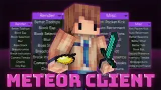 Meteor Client For Minecraft 2026 | Minecraft Hacked Client 1.21+ | Tutorial 2026