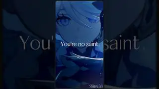 Furina/Focalor edit || Saints - Echos || Genshin Impact gmv/AMV 