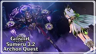 Genshin Impact | Sumeru 3.2 Archon Quest | JP Dub | All Cutscenes and Dialogues