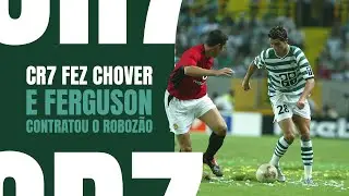 CR7 FEZ ALEX FERGUSON SE APAIXONAR POR SEU FUTEBOL