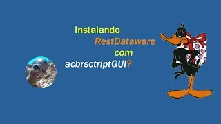 instalando a suite RestDataware usando o acbrscriptgui