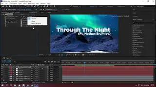 After Effects | Audio Visualizer with text animation