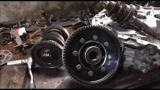 Коробка DSG 7 в разобранном виде