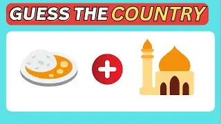 Guess the Country by Emoji Challenge! 🍕🗽🍁 ⚽ | Fun English Quiz #quiz #english #dailyenglish