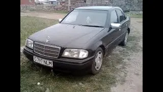 Where is the engine number for the Mercedes C180 M111?
