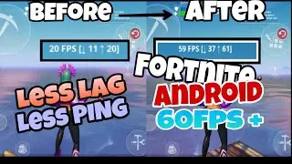 How to fix lag in Fortnite Mobile |Fortnite Android