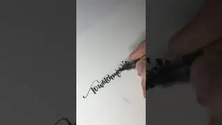 Kellie Moeller brush pen calligraphy