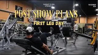 Post Show Plans | Pursuit to Pro | Episode 13