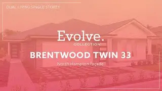 Evolve Homes - Brentwood Twin 33 [Nth Hampton facade] @ Warwick Farm Experience Centre