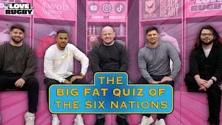 The Big Fat Quiz of the Six Nations 2025 ft. Squidge Rugby, Max Brown & Anthony Watson