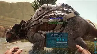 ARK: Survival Evolved - PREHISTORIC CAMEL!! Morellatops Taming
